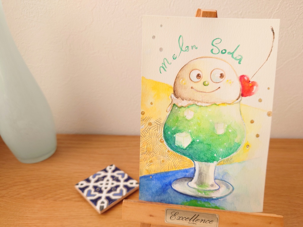 爽やかなきみ.。o○Melon soda