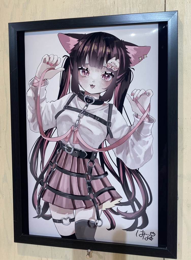 サイン付きイラスト原画②