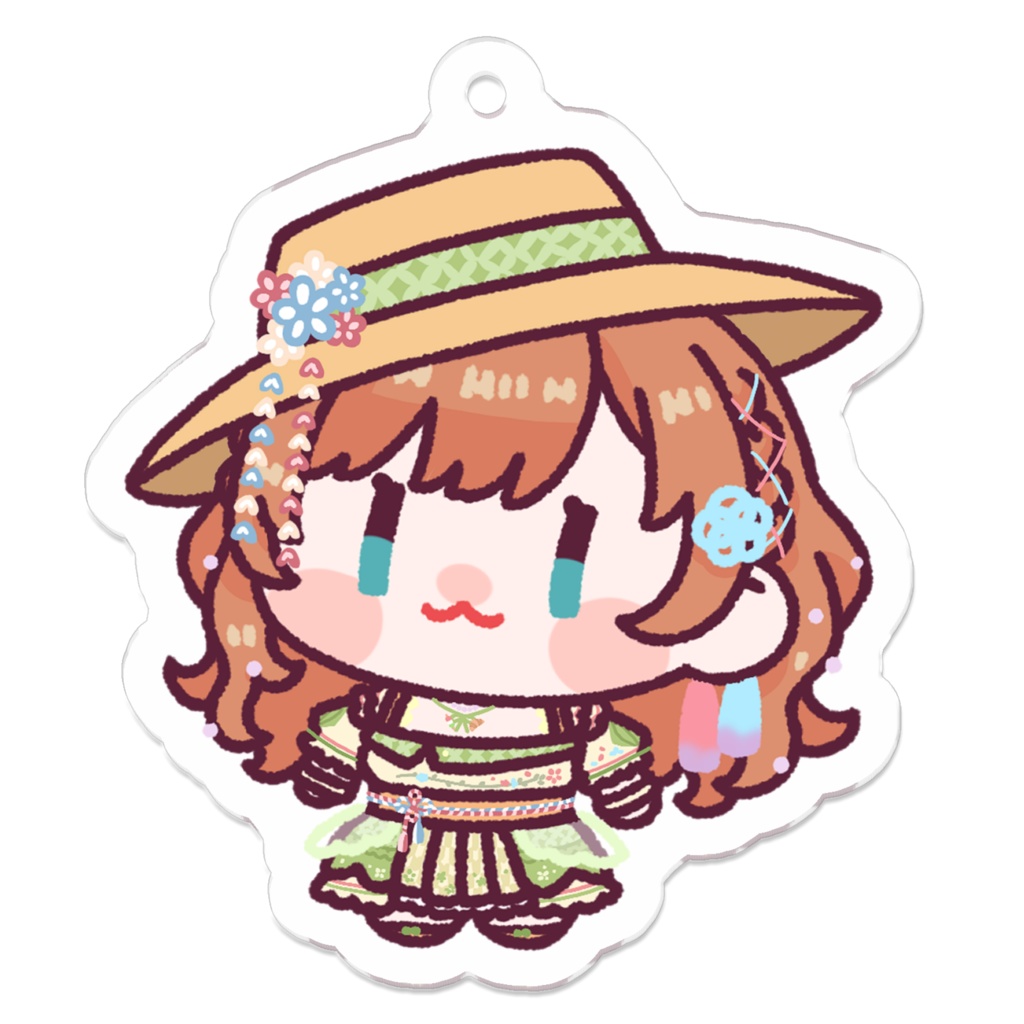 [1 Year Anniversary Goods] 雨風ノナリィ アクリルキーホルダー① Nonallie Amakaze Keyholder ①