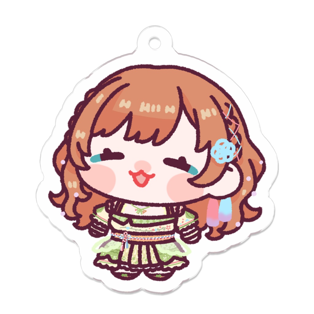 [1 Year Anniversary] 雨風ノナリィ アクリルキーホルダー② Nonallie Amakaze Keyholder ②