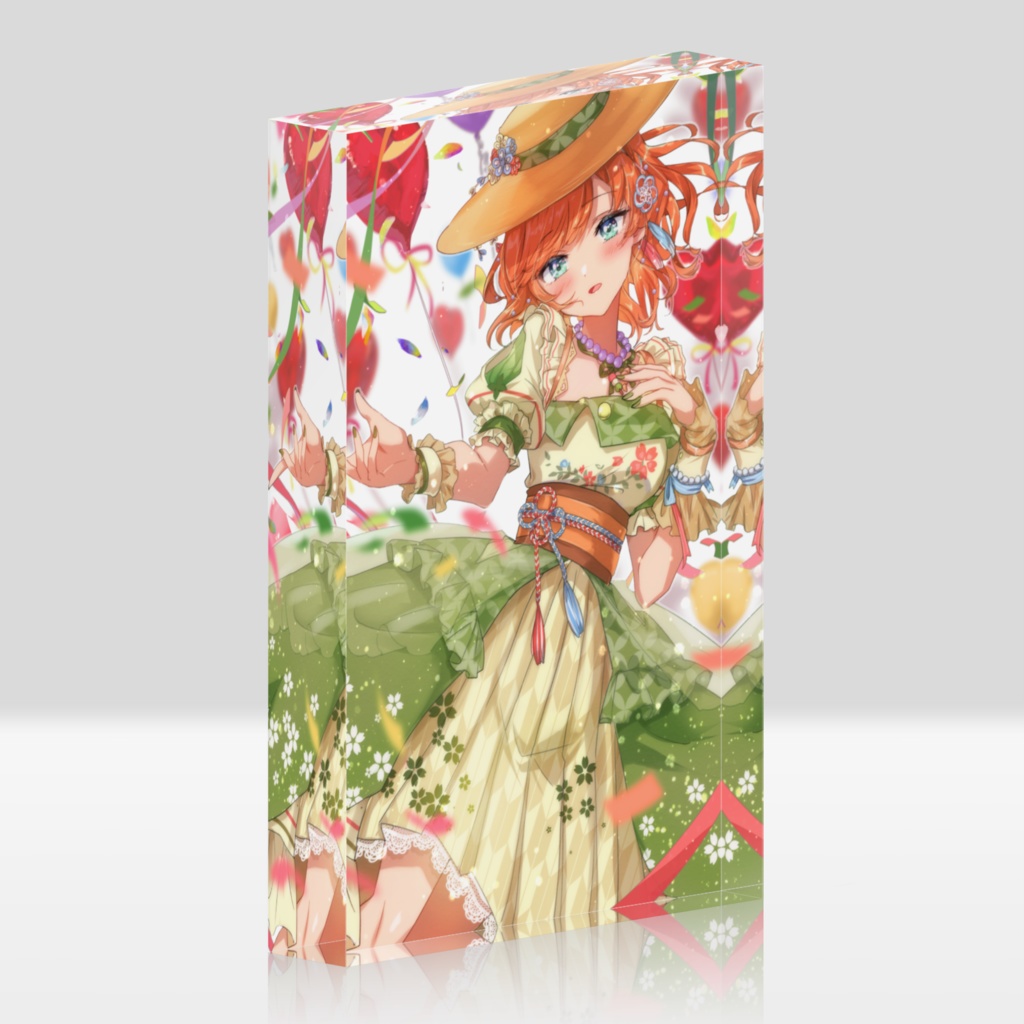 [1.5 Year Anniversary] 雨風ノナリィ アクリルブロック Nonallie Amakaze Acrylic Block
