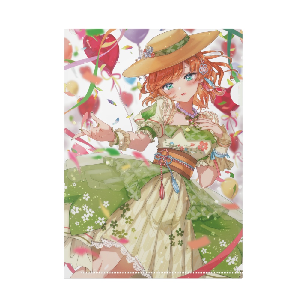 [1.5 Year Anniversary] 雨風ノナリィ クリアファイル Nonallie Amakaze Clear File Folder