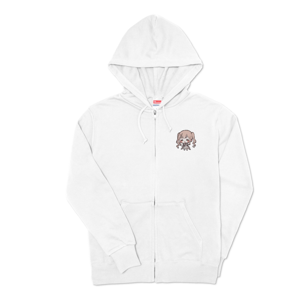 ぎだのパーカー WHITEver