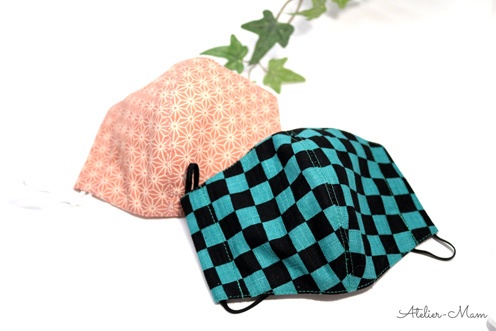 鬼滅の刃【禰豆子】イメージ・布マスク