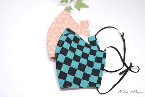 鬼滅の刃【禰豆子】イメージ・布マスク