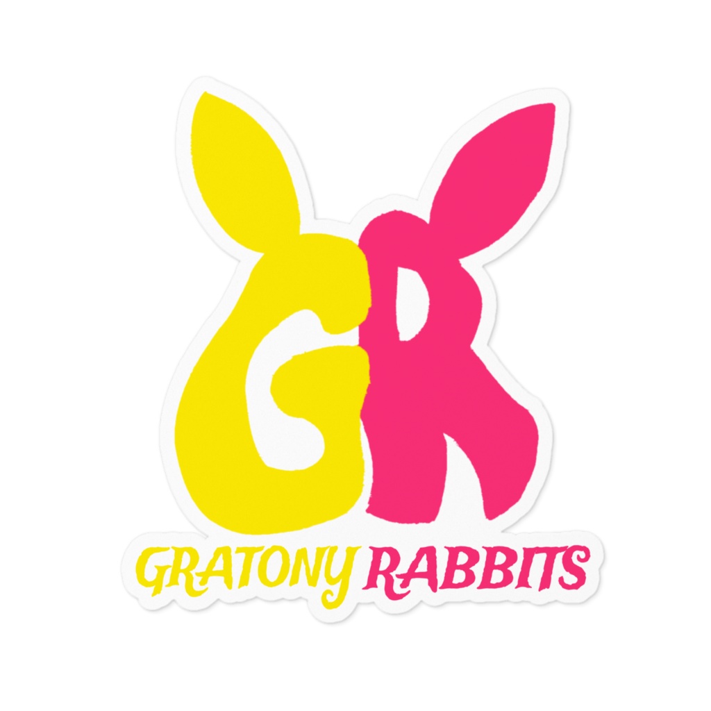 GRATONYRABBITSステッカー