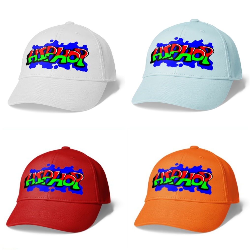 HIPHOPグラフィティキャップ