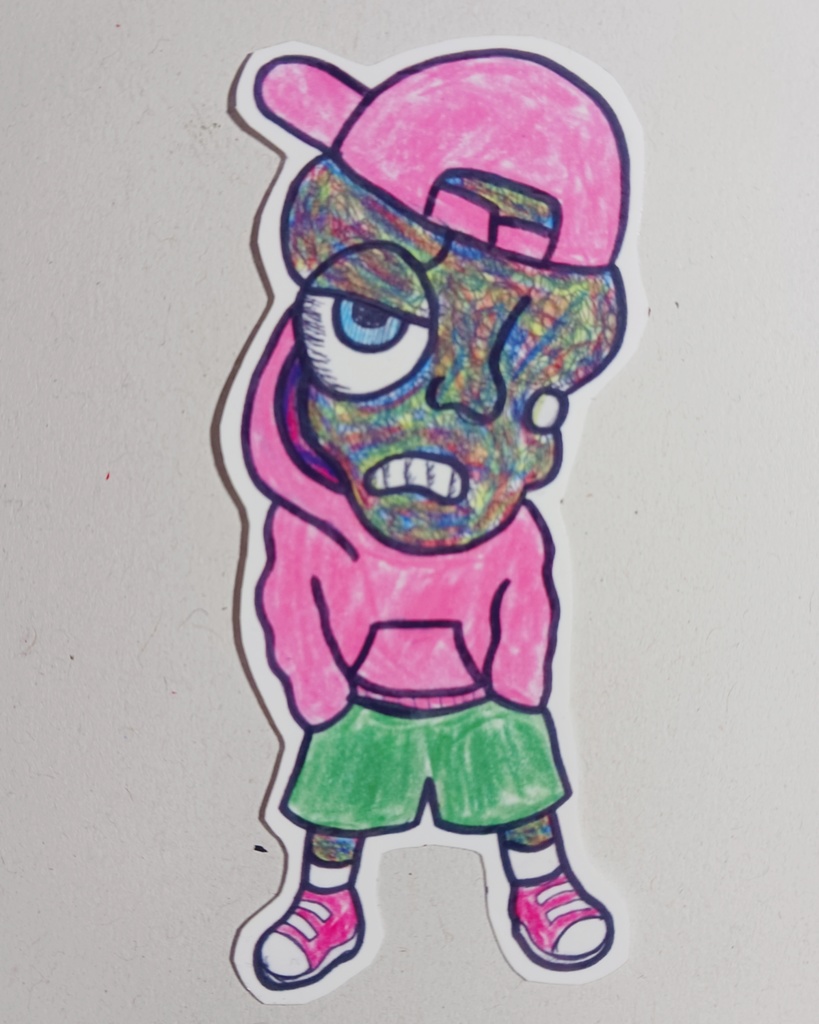 Original Street Sticker #001