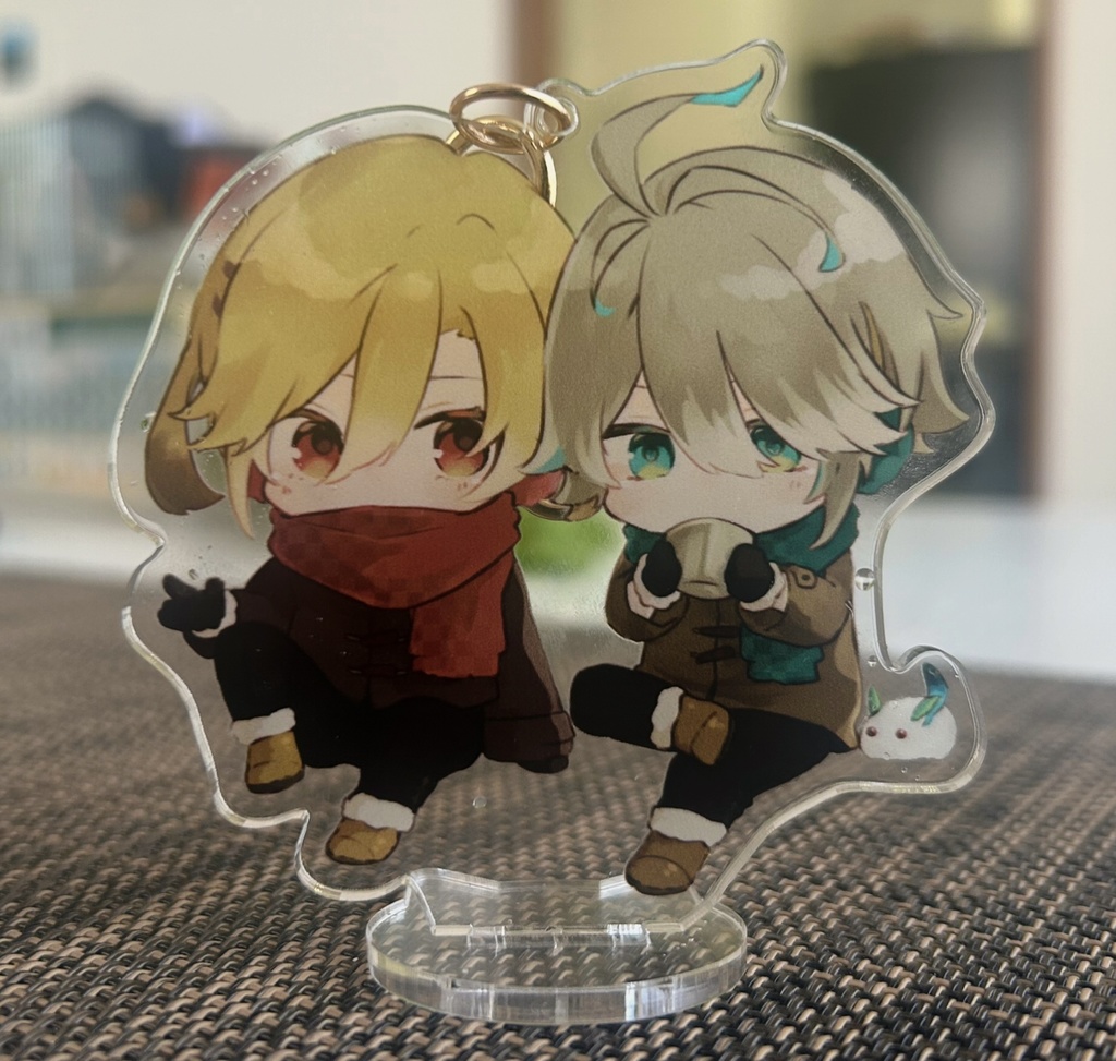 ぽかぽかカヴェアルアクスタキーホルダー