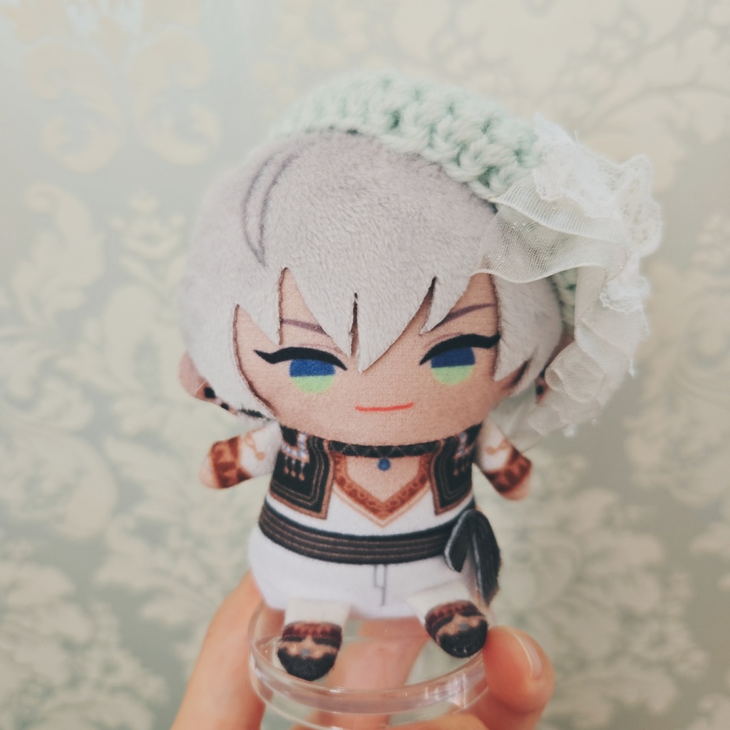 〖ぱぺ用〗フリルベレー帽