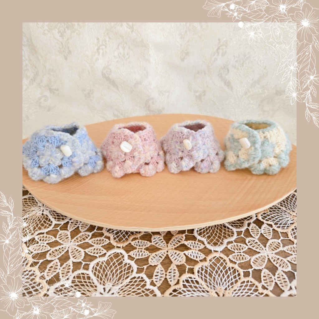 〖ぬいぱぺ兼用〗ふわふわケープ