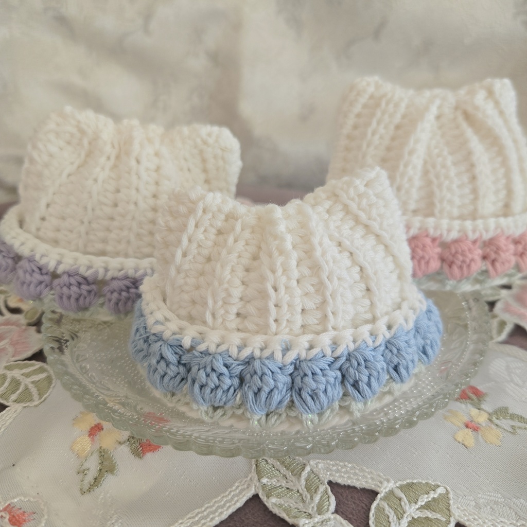 〖ぱぺ用〗チューリップ猫耳帽子〖オーダー〗