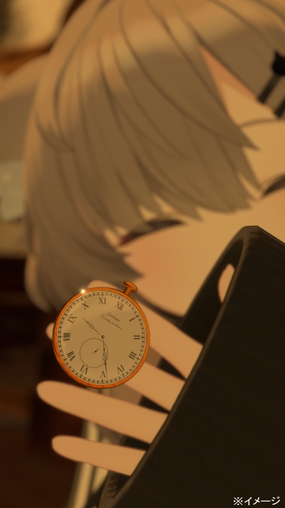 【MA対応】【OSC対応】Zeitstopp clook パーティクル・時間停止風ギミック付き 9アバターセットアップ済み