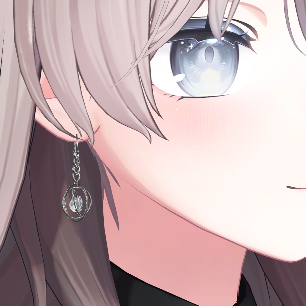 【MA対応】Cat earrings 汎用 アニメーション付き