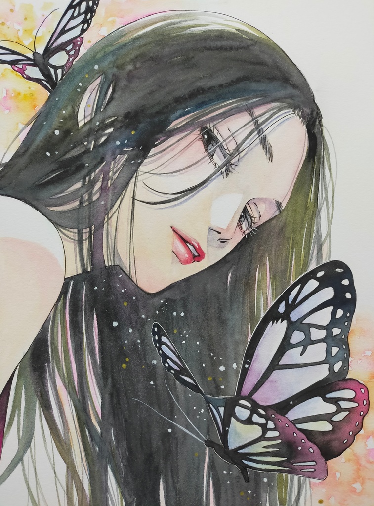 原画『ちょうちょ。d