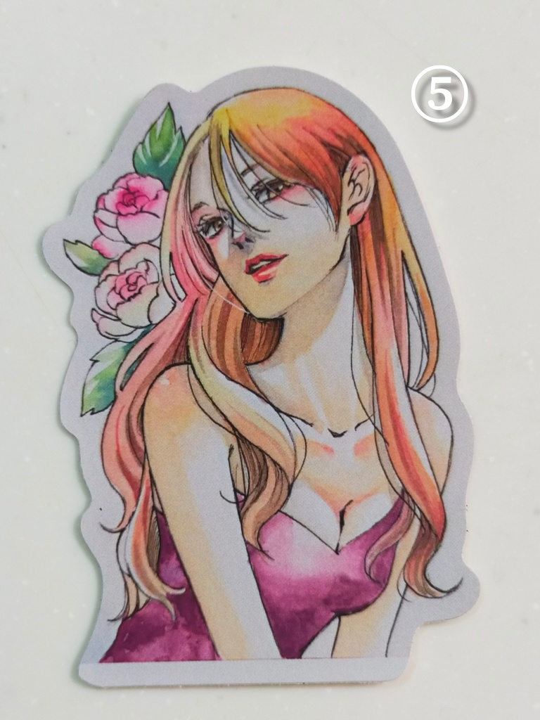 オリジナルステッカー(girls)