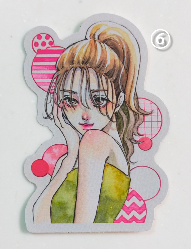 オリジナルステッカー(girls)