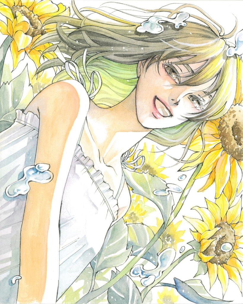 イラスト原画各種 春夏秋冬