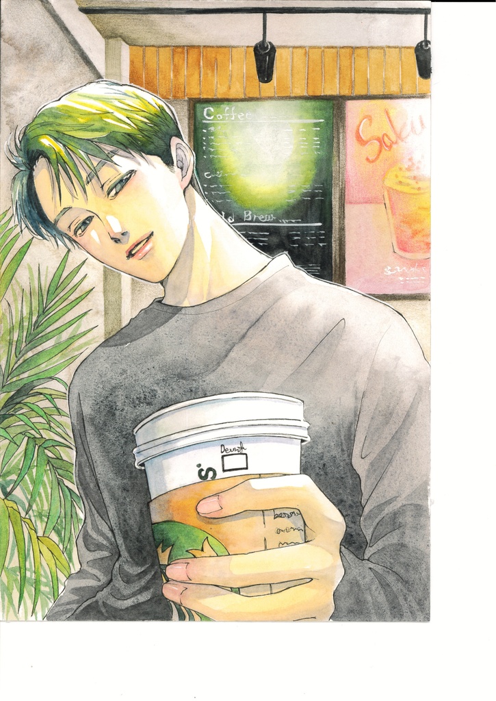 イラスト原画　これでよかった？