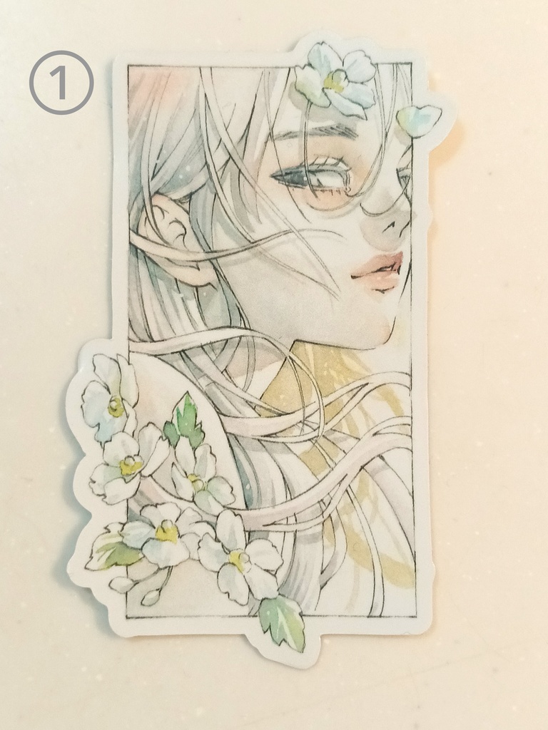 ステッカーgirls