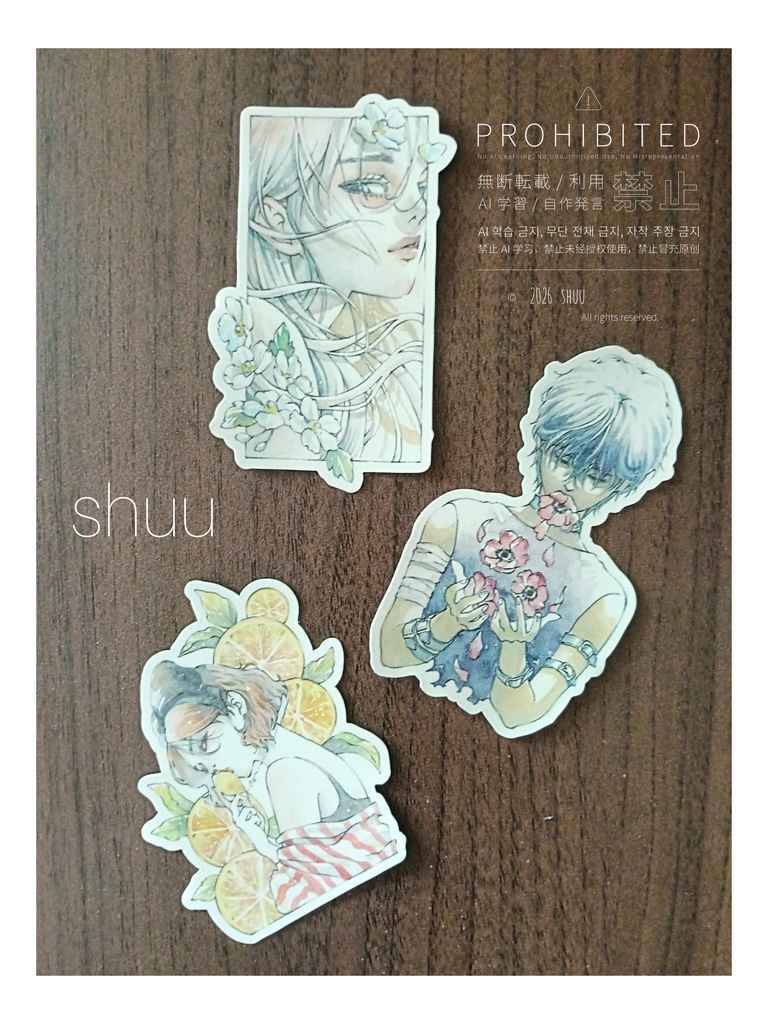 ステッカーgirls