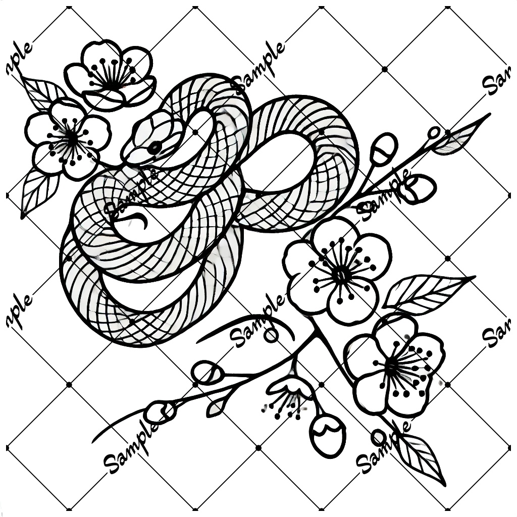🐍🌸