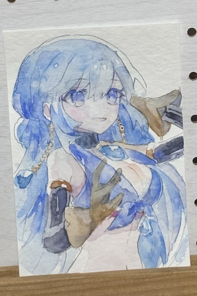 水彩原画