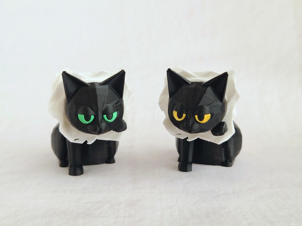 穴あき風猫メモスタンド