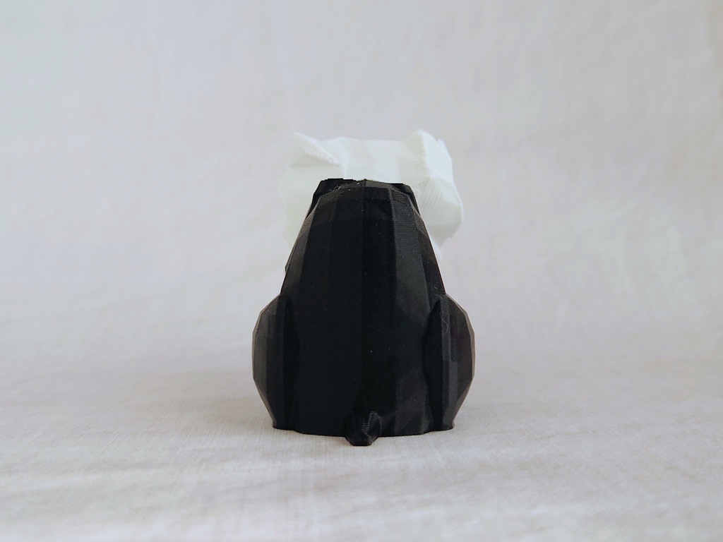 穴あき風猫メモスタンド