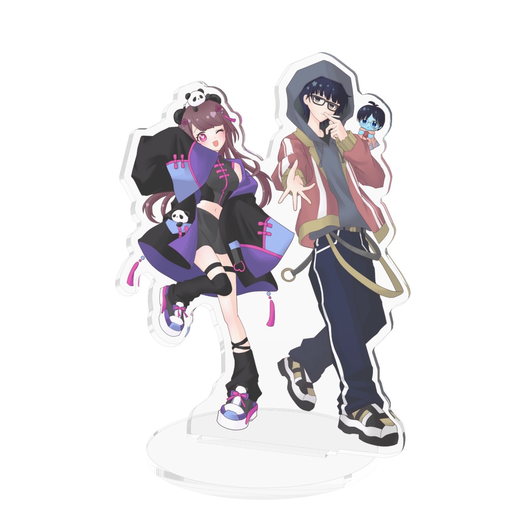 ナイこよ音ゲー風アクリルフィギュア