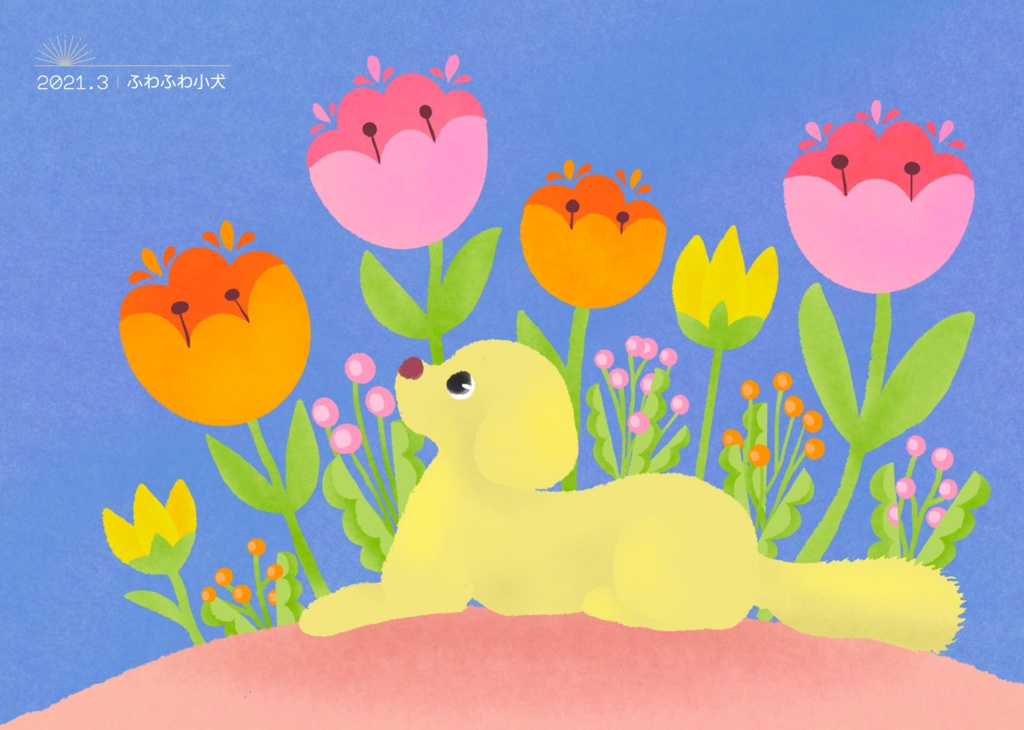 Little flower Sugiya Fusae Illustration works 2021