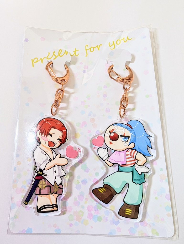 シャンバギ　ペアアクリルキーホルダー