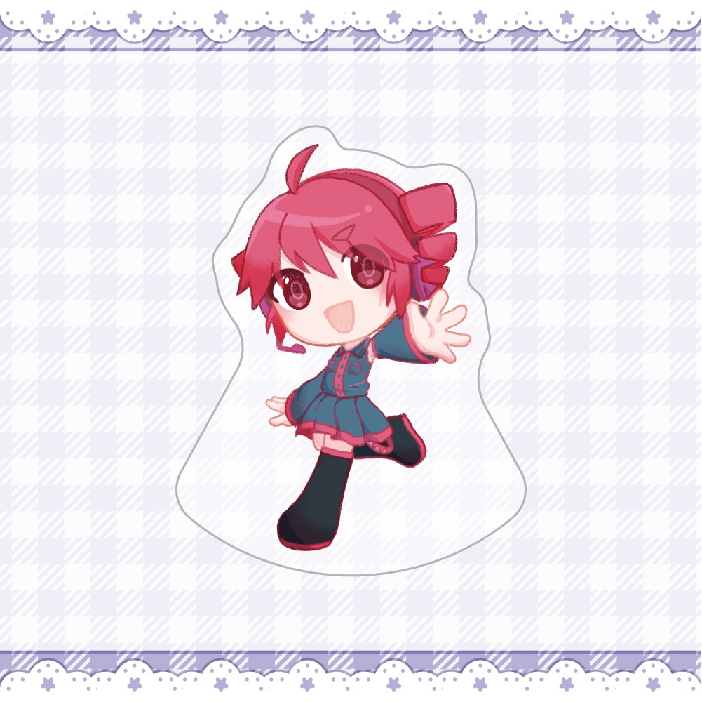 UTAてるの2025頒布物 ゆれる!アクリルミニブロック