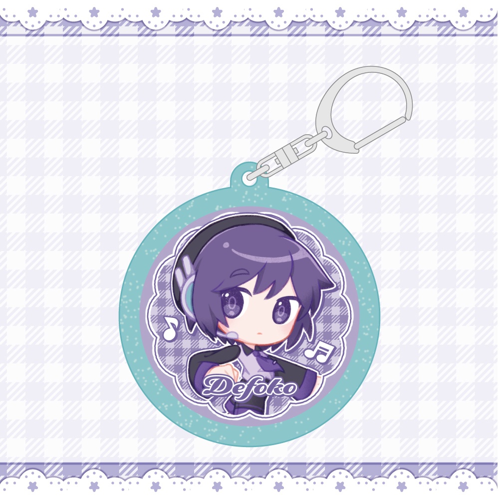 UTAてるの2025頒布物 ラバーキーホルダー