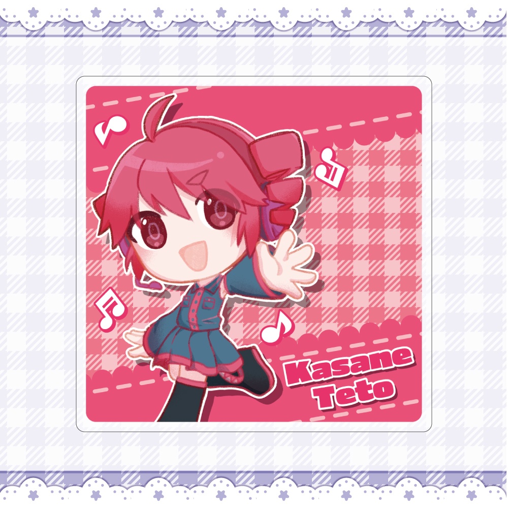 UTAてるの2025頒布物 オーロラアクリルコースター