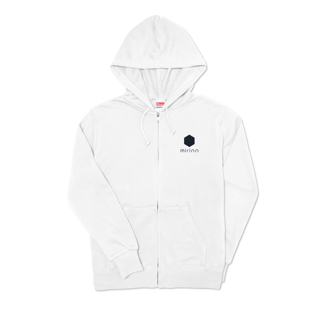 MIRINN ジップパーカー ホワイト