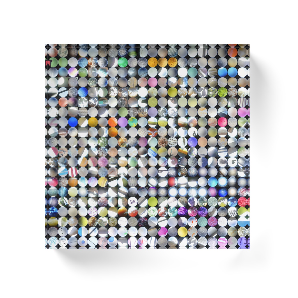 【ごまつぶより小さな世界 400種類 ver】 アクリルブロック