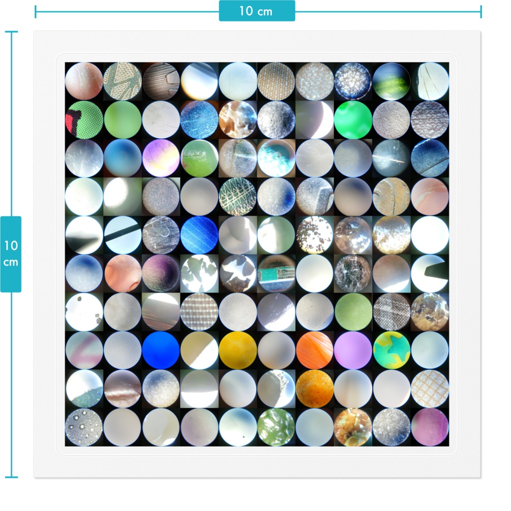 【ごまつぶより小さな世界 100種類 ver】 ステッカー