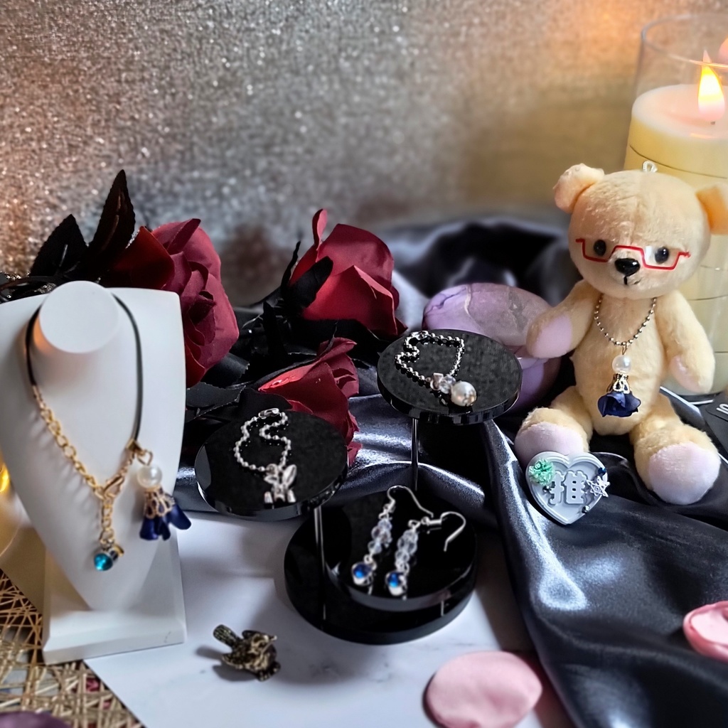 【鬼滅概念】冨岡義勇イメージ アクセサリーシリーズ(凪・水の呼吸)