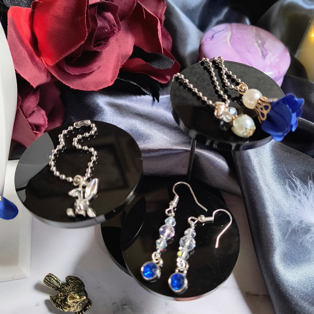 【鬼滅概念】冨岡義勇イメージ アクセサリーシリーズ（凪・水の呼吸）