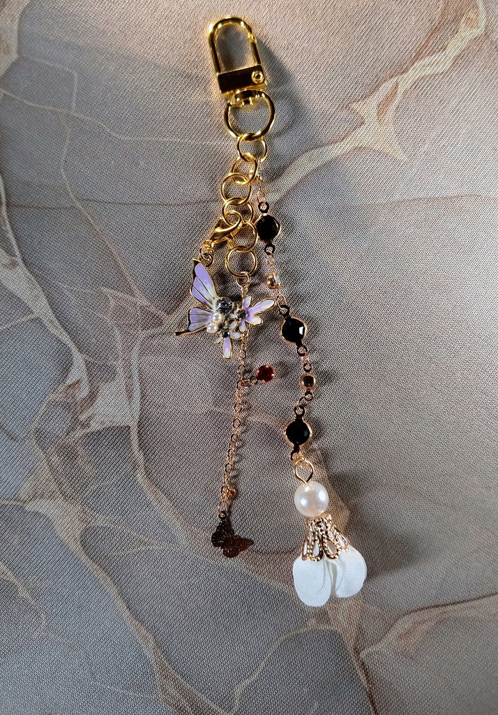 【鬼滅概念】因縁の対峙ーしのぶと童磨イメージ ペアキーホルダー / バッグチャーム