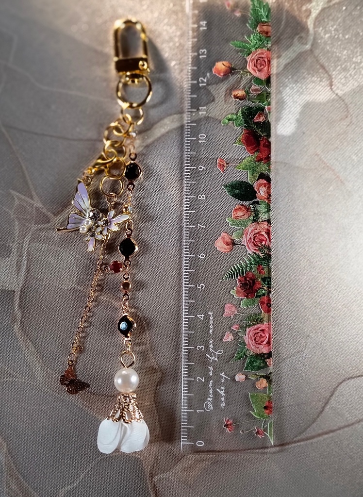 【鬼滅概念】因縁の対峙ーしのぶと童磨イメージ ペアキーホルダー / バッグチャーム