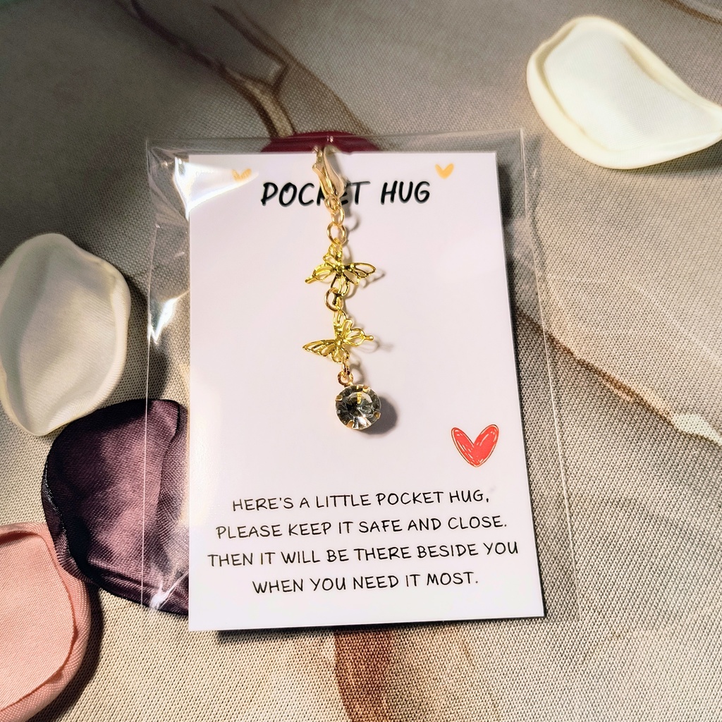 【概念4点セット】蝶と雪とうさぎのチャーム(しのぶ・猗窩座・義勇イメージ)