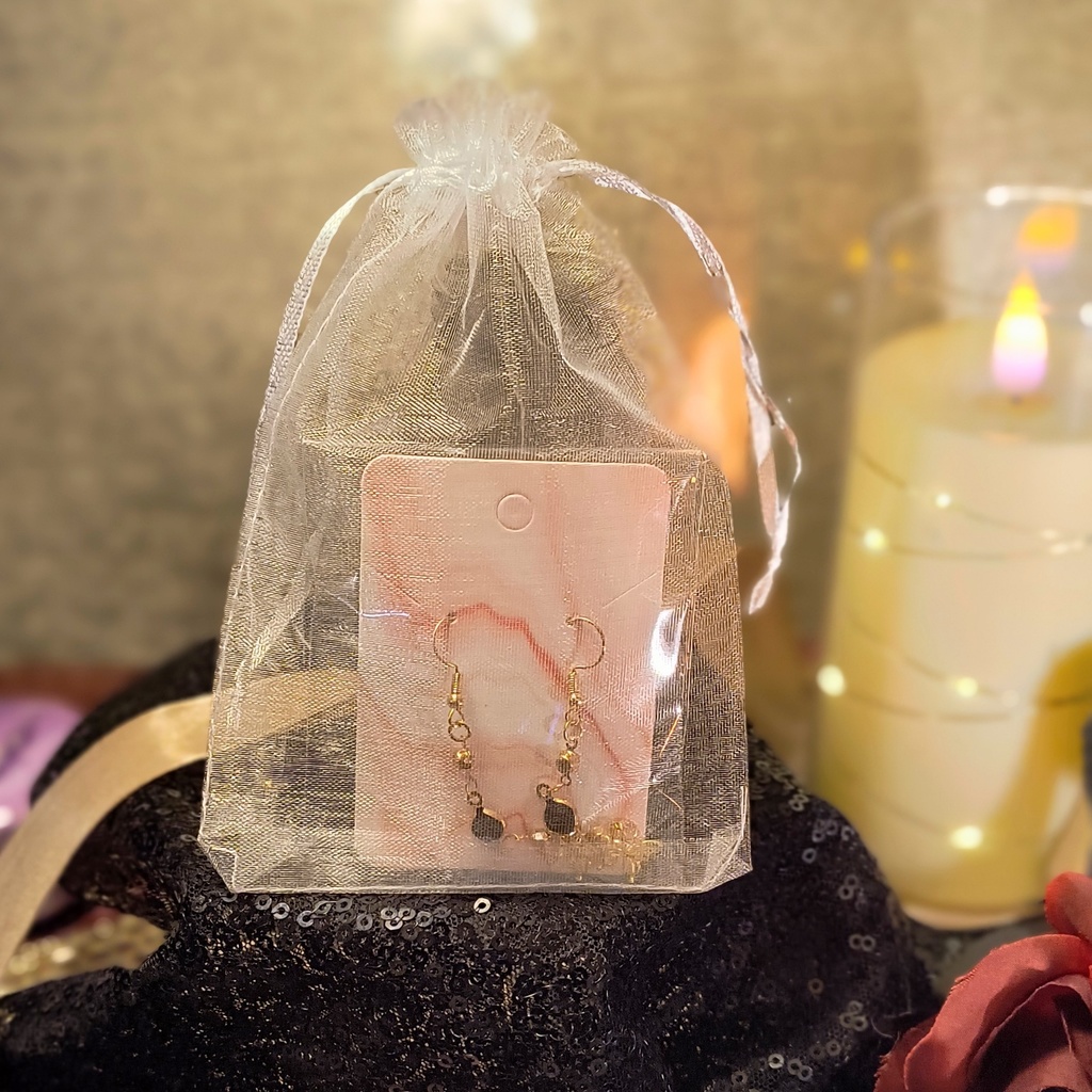 【概念】黄金に舞う胡蝶と氷晶のピアス(童磨×胡蝶しのぶイメージ)