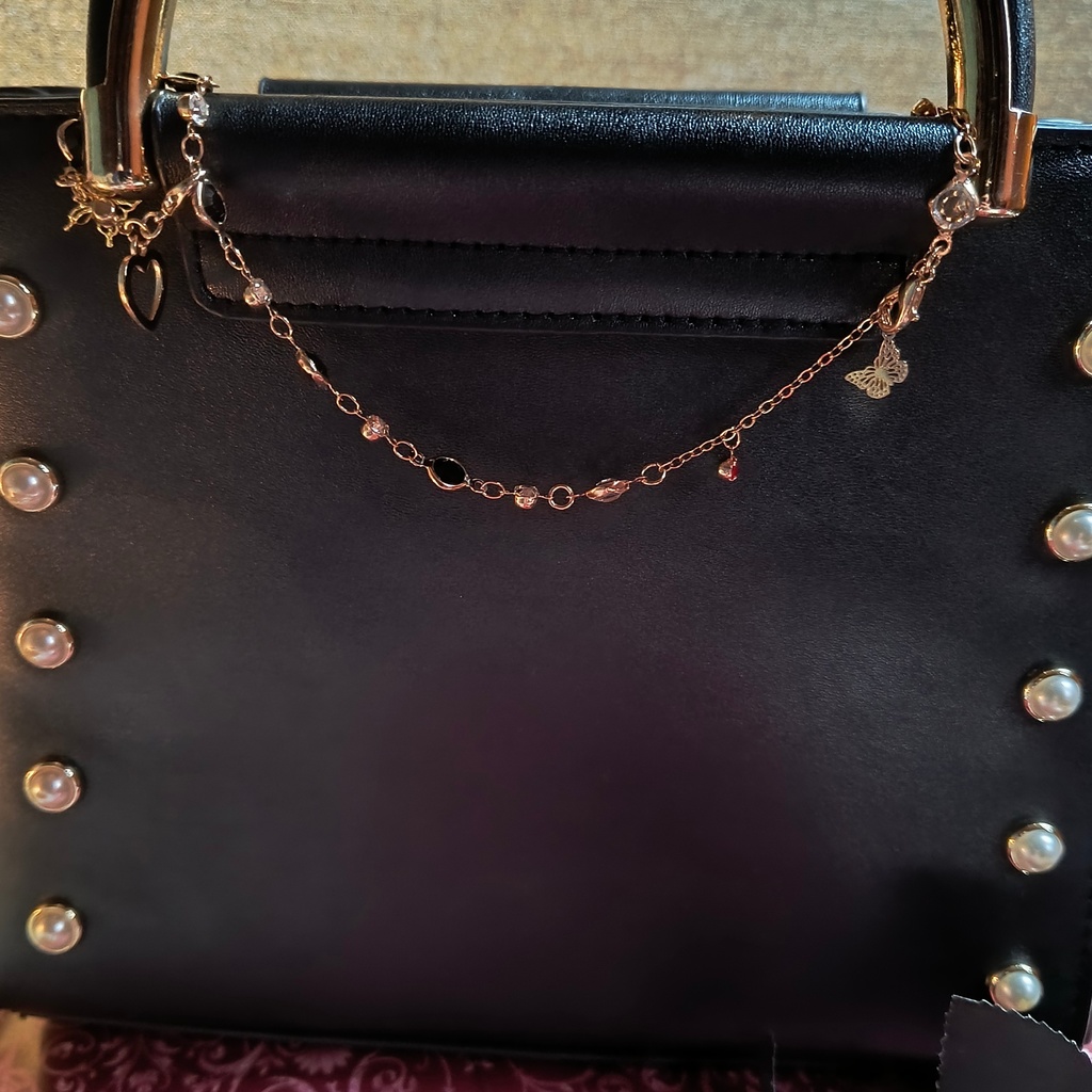 2WAY ブレスレットにもバッグチャームにもなる 因縁の対決童磨対しのぶイメージ