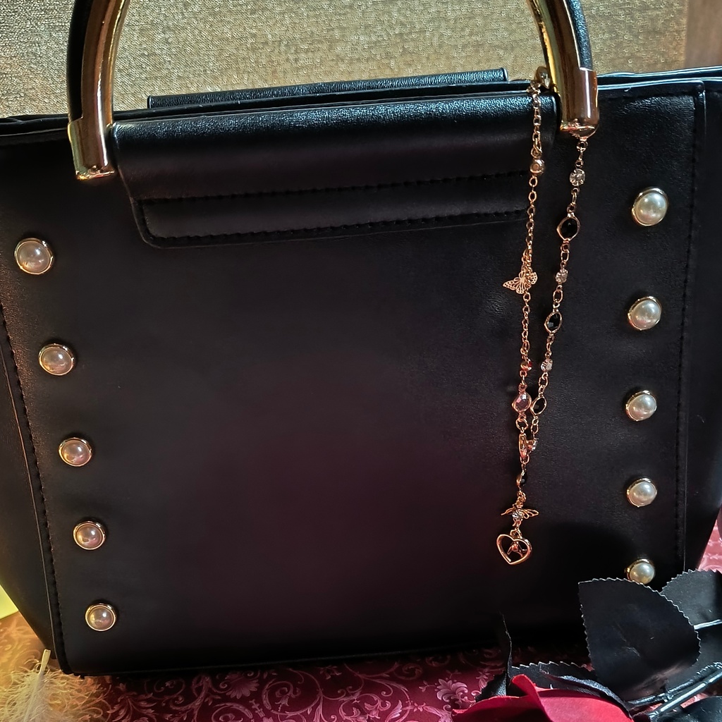 2WAY ブレスレットにもバッグチャームにもなる 因縁の対決童磨対しのぶイメージ