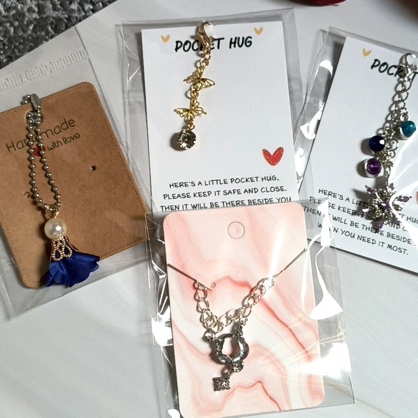 【概念アクセサリー】月と流水と蝶の舞 - 鬼滅イメージチャームセット