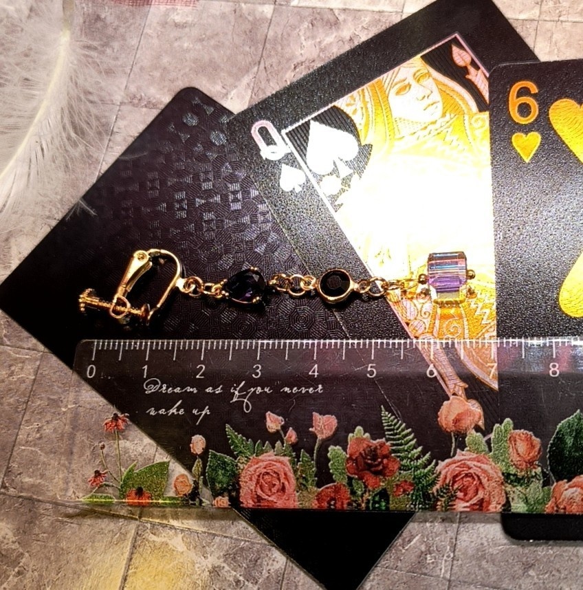 【概念】夢幻の色彩:上弦の三鬼と蟲の因縁|イヤリング&チャーム3点セット