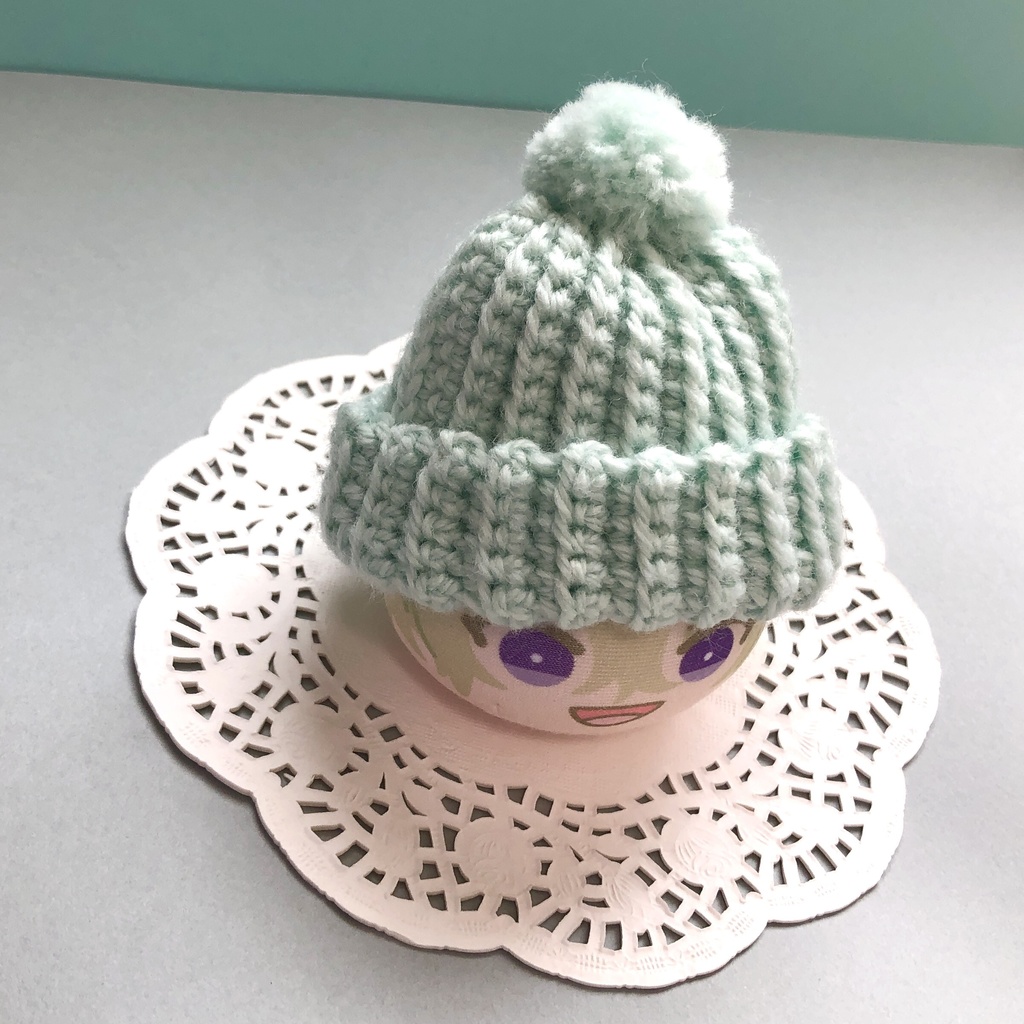 おまんじゅう『ボンボンニット帽』