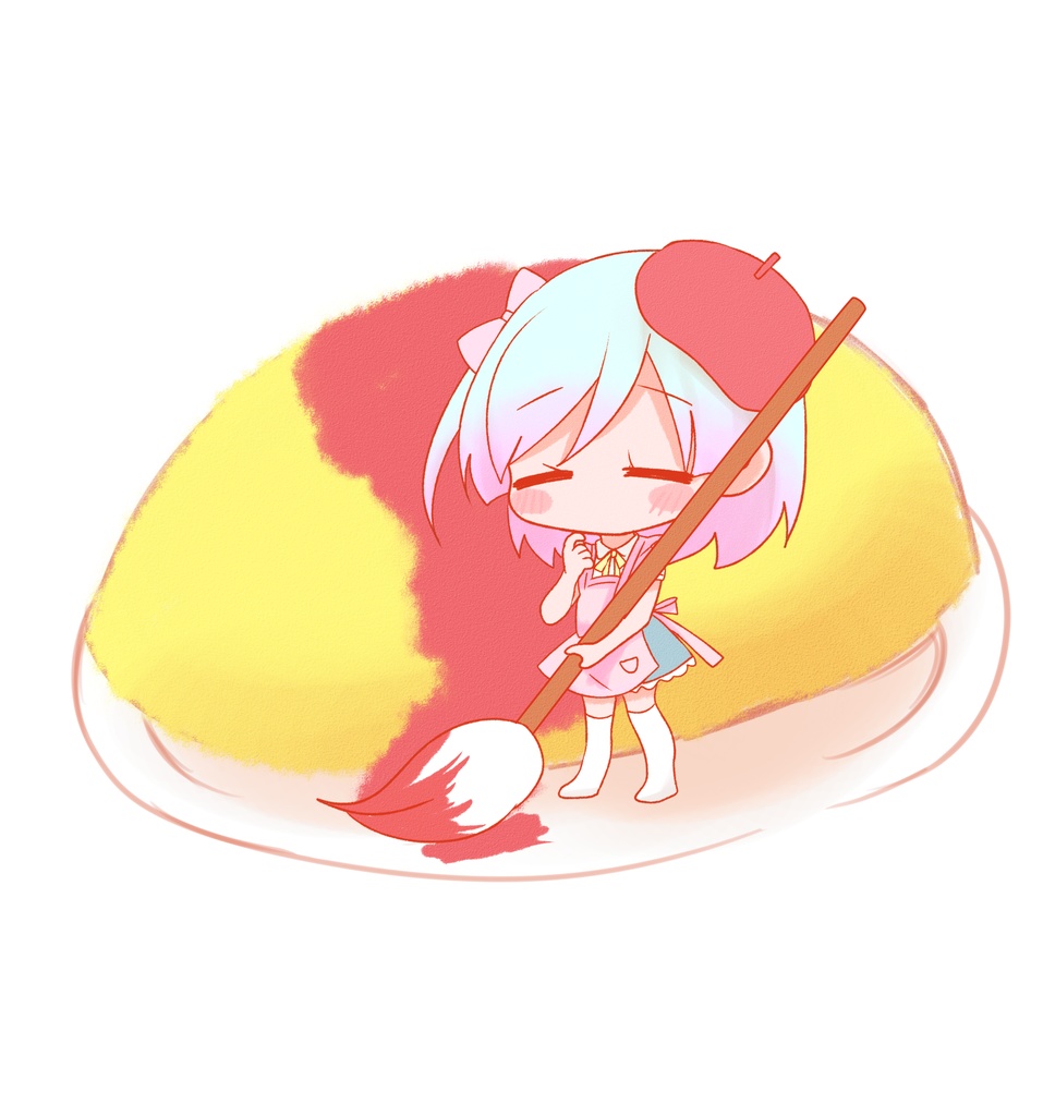 「おなかすいた」小鈴芽こゆオリジナルTシャツ